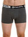 Meatfly Meatfly Herren-Boxershorts Balboa Boxershorts Four Pack Grey Heather | Grau | Größe
