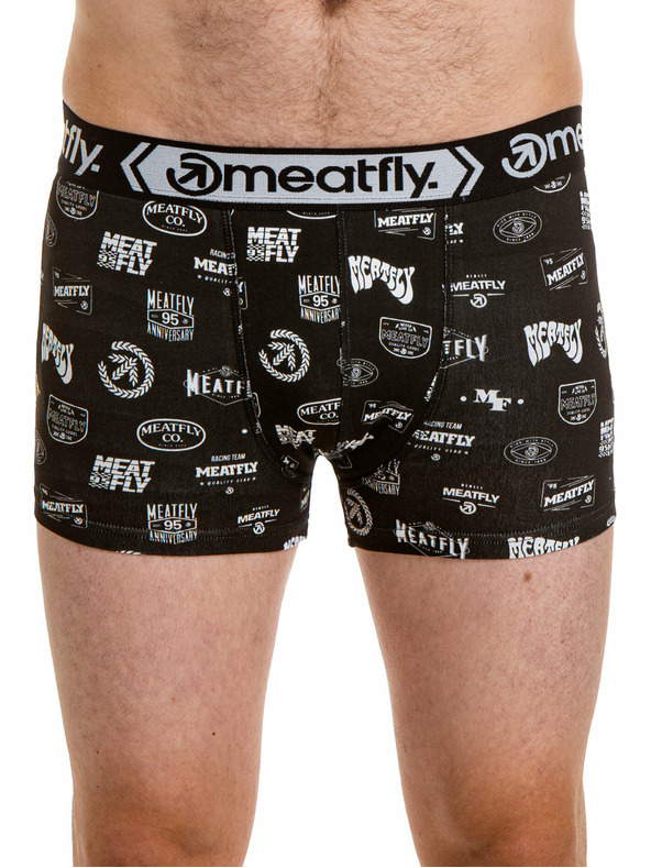 Meatfly Meatfly Herren-Boxershorts Balboa Boxershorts Pineapple/Badges Gift Pack