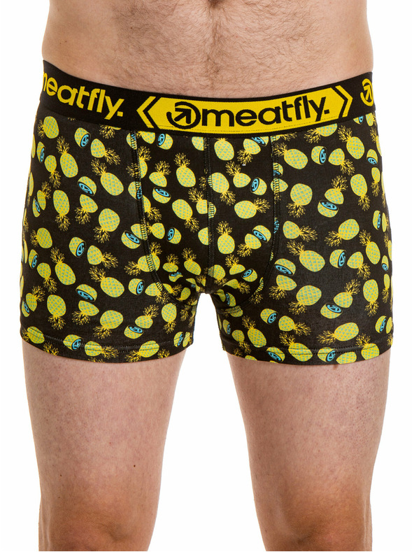 Meatfly Meatfly Herren-Boxershorts Balboa Boxershorts Pineapple/Badges Gift Pack