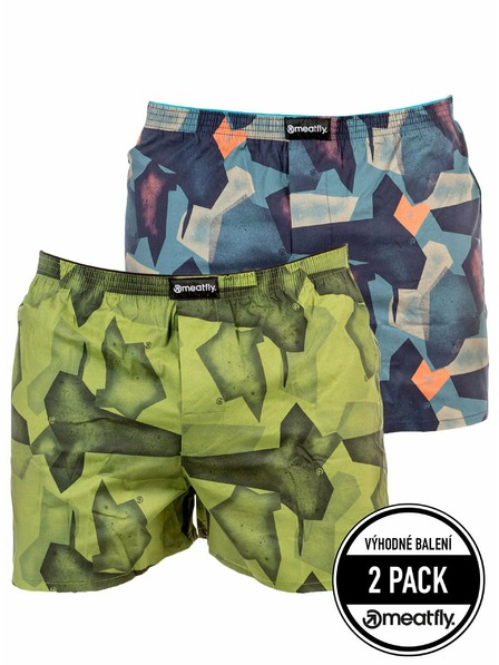 Meatfly Meatfly Herren-Unterhosen Agostino D - Shade | Grau | Größe