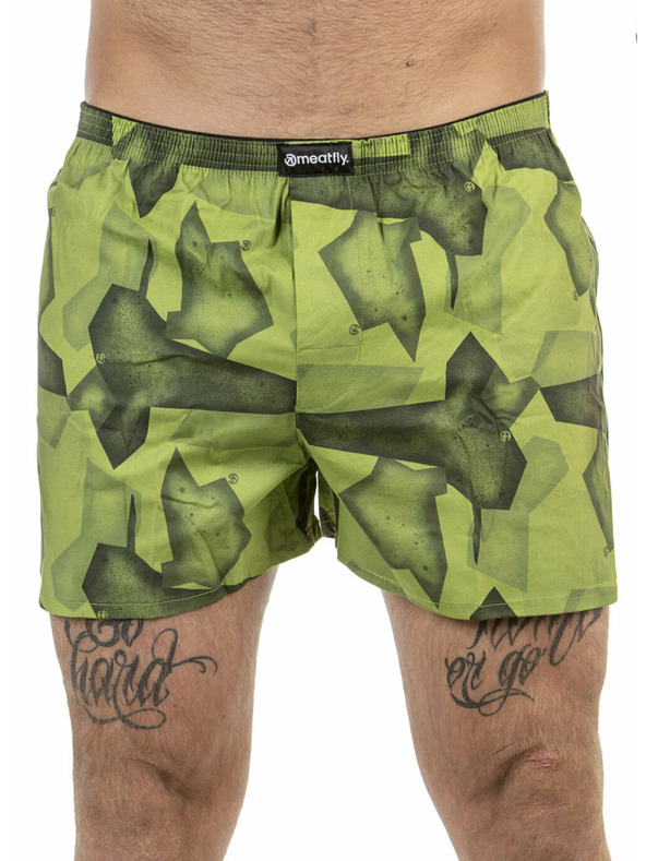 Meatfly Meatfly Herren-Unterhosen Agostino D - Shade | Grau | Größe