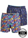 Meatfly Meatfly Herren-Boxershorts Agostino Cosmo | Blau | Größe