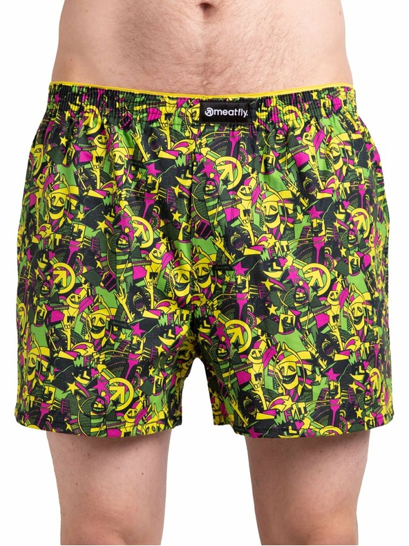 Meatfly Meatfly Herren-Boxershorts Agostino Cityboi | Mehrfarbig | Größe