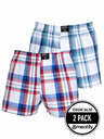 Meatfly Meatfly Herren-Boxershorts Doug White Red / Blue