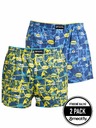 Meatfly Meatfly Herren-Boxershorts Agostino Yellow/Blue