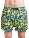 Meatfly Meatfly Herren-Boxershorts Agostino Yellow/Blue