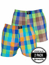 Meatfly Meatfly Herren-Boxershorts Doug Orange / Brown | Orange | Größe
