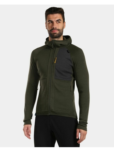 Kilpi Herren Hoodie Kilpi MERINI-M Dunkelgrün