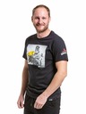 Meatfly Meatfly Herren T-Shirt Big Shock Kiss Schwarz | Schwarz | Größe