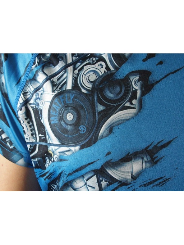 Meatfly Meatfly functional shirt Reaper C - Blue | Blue | Size