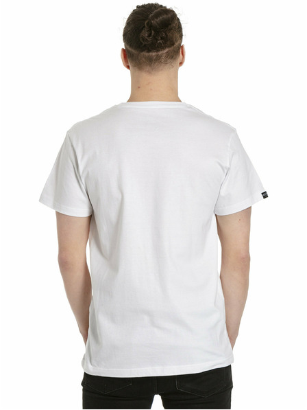 Meatfly Meatfly Herren T-Shirt MF Logo Weiß | Weiß | Größe M | 100% Baumwolle