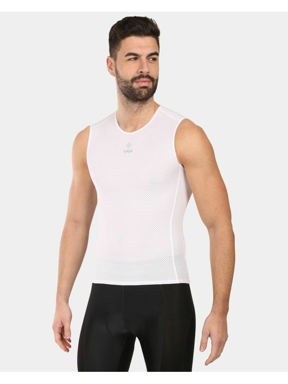 Kilpi Unisex functional tank top for active lifestyle Kilpi NETTY White