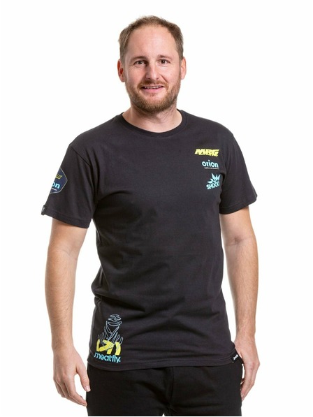 Meatfly Meatfly Herren T-Shirt Dakar Blau/Schwarz