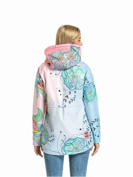 Meatfly Meatfly Damen Street Jacke Xita Mint Flowers