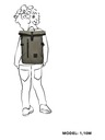 Enrico Benetti Enrico Benetti Backpack Wells 63000 Khaki
