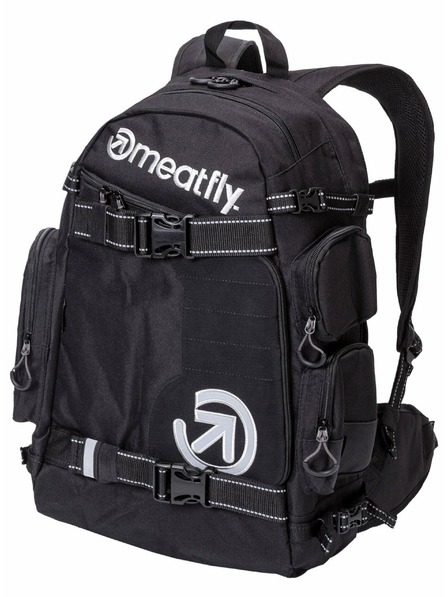 Meatfly Meatfly Rucksack Wanderer - Black | Black | Volume 28 L
