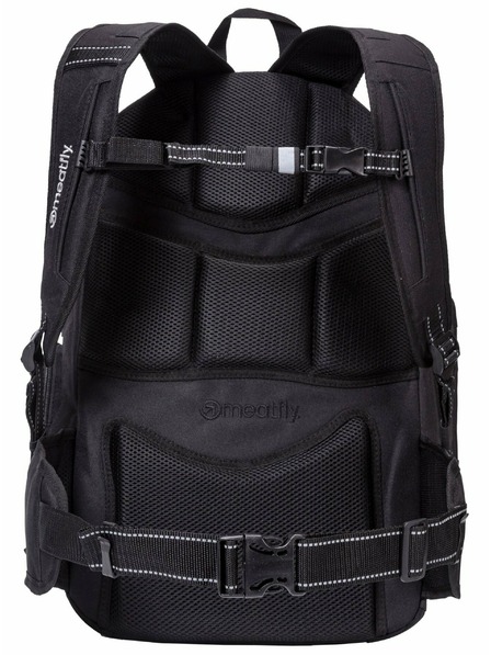 Meatfly Meatfly Rucksack Wanderer - Black | Black | Volume 28 L