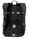 Meatfly Meatfly Basejumper Backpack Black 22 L + FREE PENCIL CASE | Black | Volume 22 L