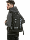 Meatfly Meatfly Basejumper Backpack Black 22 L + FREE PENCIL CASE | Black | Volume 22 L