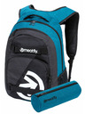 Meatfly Meatfly Exile Backpack Petrol Heather/Charcoal Heather 24 L + FREE PENCIL CASE | Blue | Volume 24 L