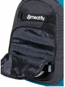 Meatfly Meatfly Exile Backpack Petrol Heather/Charcoal Heather 24 L + FREE PENCIL CASE | Blue | Volume 24 L