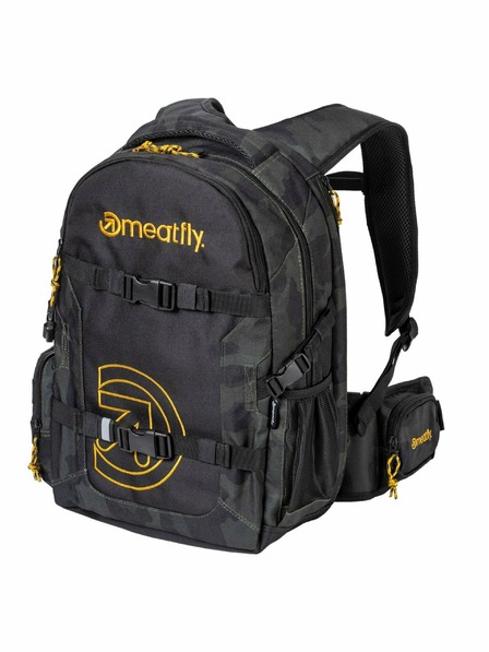 Meatfly Meatfly Ramble Rampage Backpack Camo/Brown 26 L | Camouflage | Volume 26 L