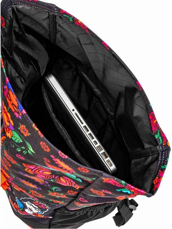 Meatfly Meatfly Holler Backpack Viva La Vida Black 28 L | Multicolored | Volume 28 L