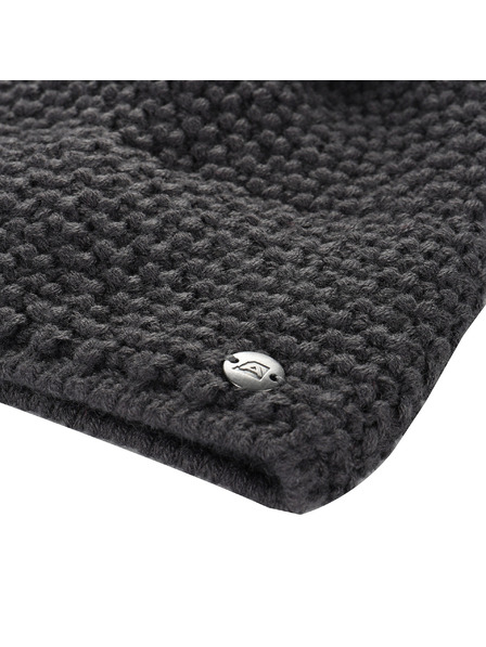 ALPINE PRO Winter Hat with Pompom ALPINE PRO GRANE Dark True Gray