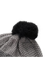 ALPINE PRO Winter Hat with Pompom ALPINE PRO DELORE Smoked Pearl