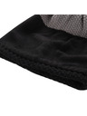 ALPINE PRO Winter Hat with Pompom ALPINE PRO DELORE Smoked Pearl