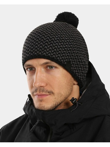 Kilpi Herren Wintermütze Kilpi PAULO-M Schwarz