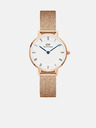 Daniel Wellington Rosa-goldene Damen Uhr Daniel Wellington Mesh Petite Melrose
