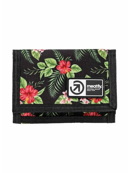 Meatfly Meatfly Wallet Dewey Tropical Black