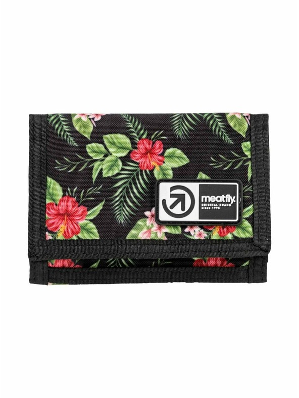 Meatfly Meatfly Wallet Dewey Tropical Black