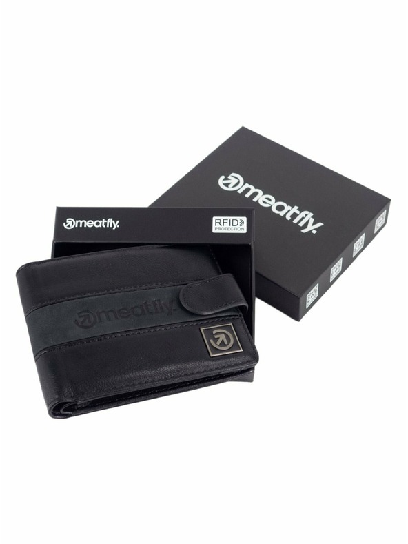 Meatfly Meatfly Wallet Neil Black | Black | Size