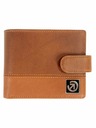 Meatfly Meatfly Leather Wallet Nathan Premium Brown | Brown | Size