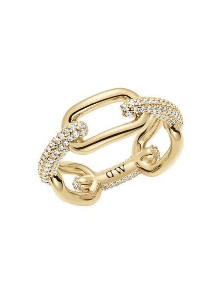 Daniel Wellington Daniel Wellington Ring Stahl Kristall Link