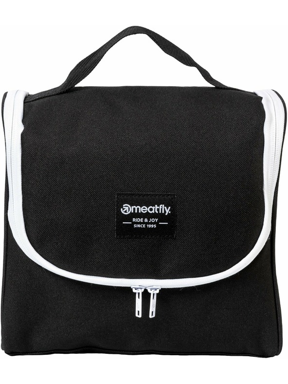 Meatfly Meatfly Toiletry Bag Specter Black | Black | Volume 6 L