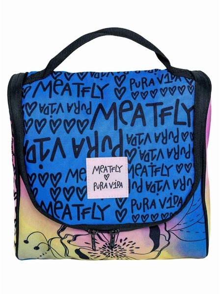 Meatfly Meatfly Toiletry Bag Cara Peach Flowers | Pink | Size