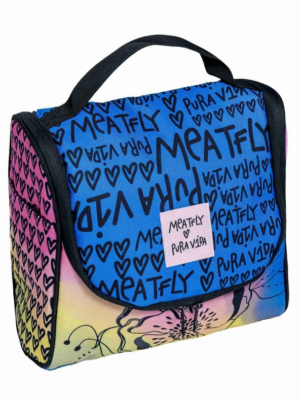 Meatfly Meatfly Toiletry Bag Cara Peach Flowers | Pink | Size