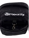 Meatfly Meatfly Herren Handtasche Hardy Morph Black | Schwarz | Volumen 1,5 L
