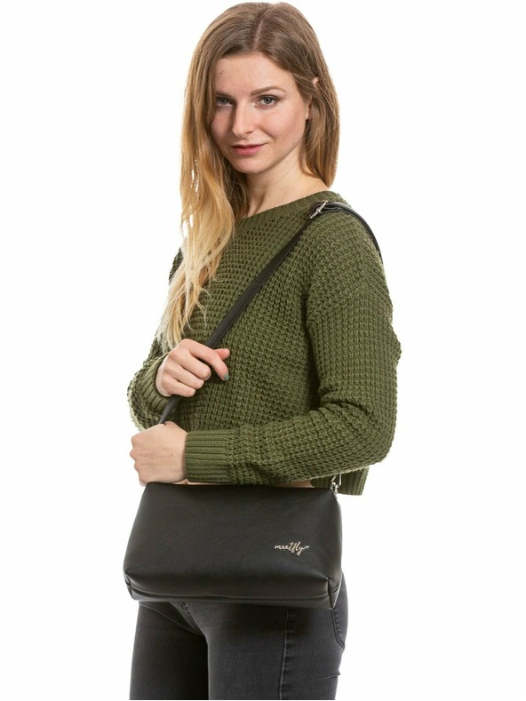 Meatfly Meatfly Handbag Alma Black | Black | Volume 13 L