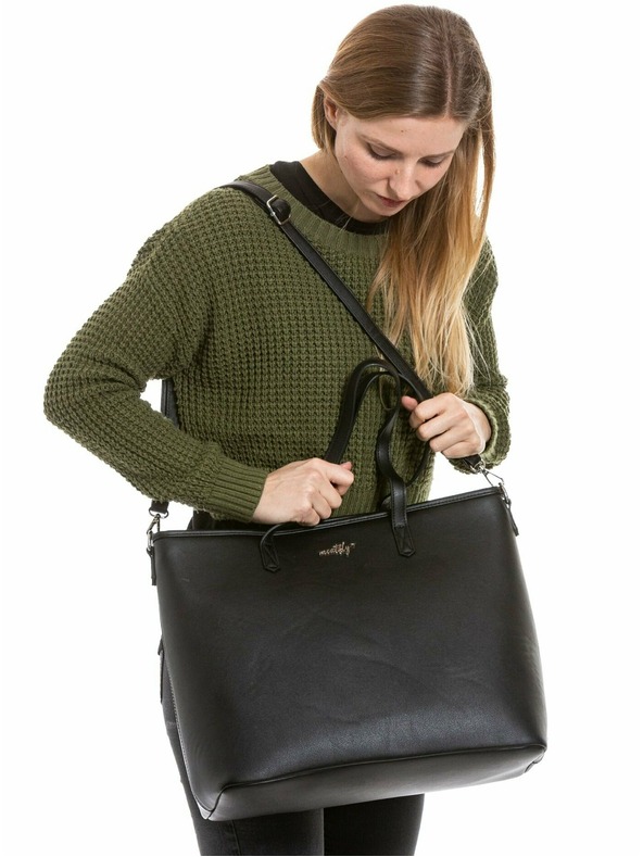 Meatfly Meatfly Handbag Gisel Black | Black | Volume 22 L