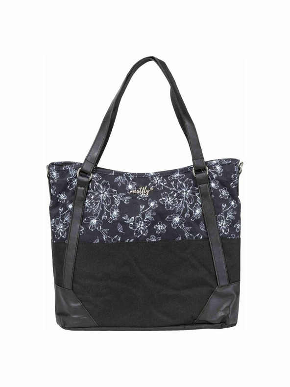 Meatfly Meatfly Damen Handtasche Insanity Black Blossom