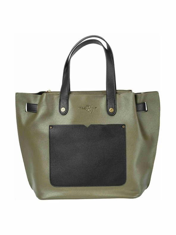 Meatfly Meatfly Handbag and Toilet Bag Alma Olive