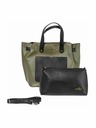 Meatfly Meatfly Handbag and Toilet Bag Alma Olive