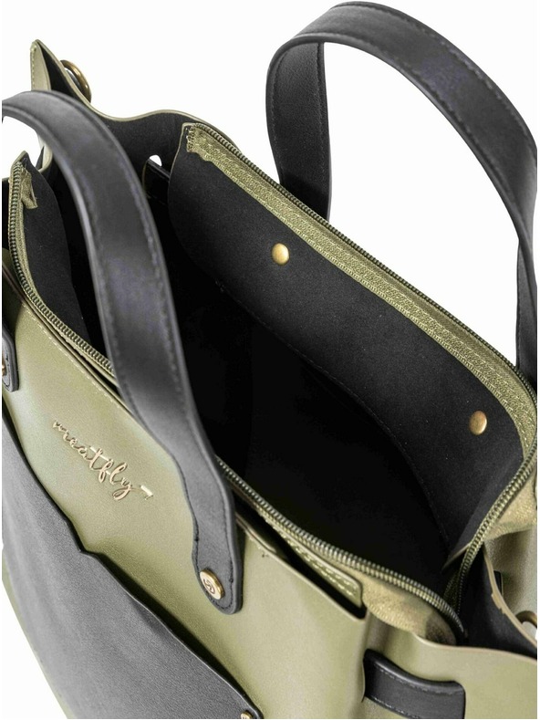 Meatfly Meatfly Handbag and Toilet Bag Alma Olive