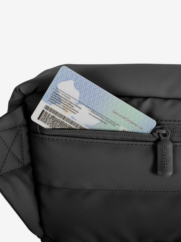Heys Black Waist Bag Heys Puffer Mini Waist Bag