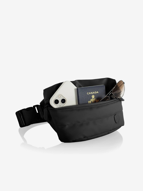 Heys Black Waist Bag Heys Puffer Mini Waist Bag