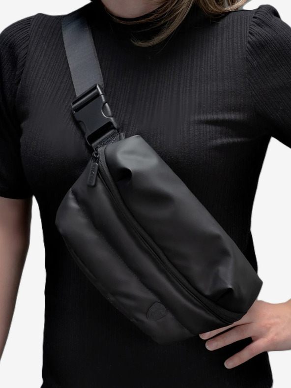 Heys Black Waist Bag Heys Puffer Mini Waist Bag